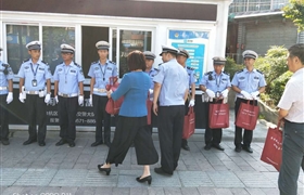 闲林政协主席来我闲林街道进行“送清凉”慰问活动